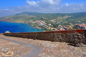 The way up to Castelsardo